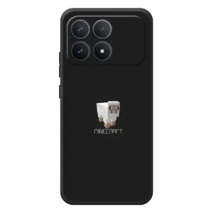 Чохол Майнкрафт на Xiaomi Poco F8 Pro (AlphaPrint) Minecraft (Овечка Майнкрафт)