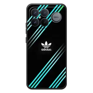 Чехлы Адидас для Xiaomi Poco F8 Ultra (AlphaPrint) (Адидас с полосами)