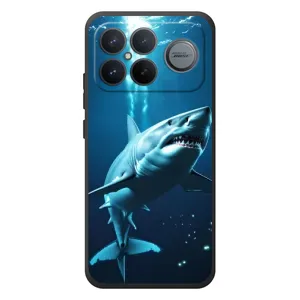 Чохол з картинкою 'Хижаки' для Xiaomi Poco F8 Ultra (Акула під водою)