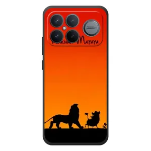 Чехол Король лев на :Xiaomi Поко F8 Ультра (Акуна Матата закат)