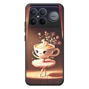 Чехол с мемом Тралалело тралала на Xiaomi Poco F8 Ultra (Балерина капучина)