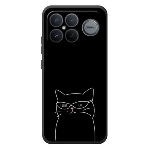 Чохол з малюнком кіт на Xiaomi Poco F8 Ultra (Байдужий кіт)
