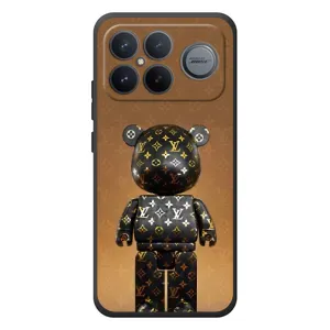 Чехлы для Xiaomi Poco F8 Ultra - Bearbrick Louis Vuitton (PREMIUMPrint) (Bearbrick)