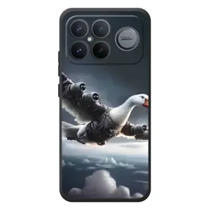 Чехол с мемом Тралалело тралала на Xiaomi Poco F8 Ultra (Бомбардини гусини)
