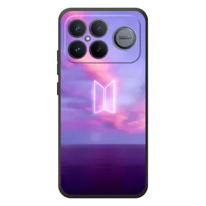 Чехлы BTS для Xiaomi Poco F8 Ultra (AlphaPrint) (BTS логотип)