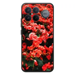Чехлы с Цветами для Xiaomi Poco F8 Ultra (VPrint) (Цветы красные)