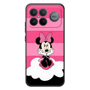 Эксклюзивный чехол для Xiaomi Poco F8 Ultra (AlphaPrint - Мультяшные) (Девочка Maus)