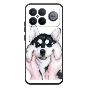Чохли з собаками для Xiaomi Poco F8 Ultra (VPrint) (Радісний Хаскі)