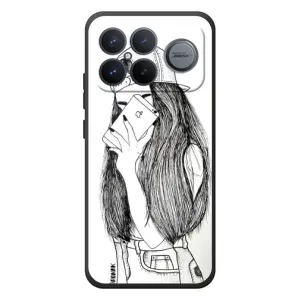 Чехол с печатью для Xiaomi Poco F8 Ultra - (Мода) (AlphaPrint) (Фото девочки)