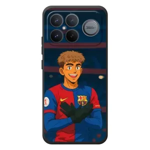 Чехол с футболистом Ламин Ямаль Xiaomi Poco F8 Ultra (Футболист Ямаль)