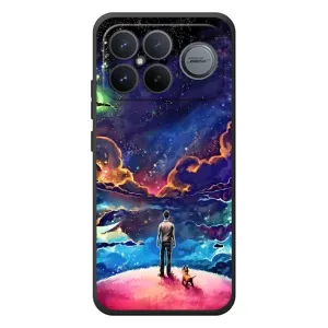 Космические Чехлы для :Xiaomi Поко F8 Ультра (VPrint) (Галактический вид)