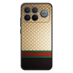 Чехлы ГУЧЧИ для :Xiaomi Поко F8 Ультра (AlphaPrint) (Гуччи Фон)