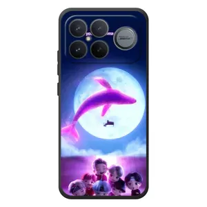 Чехлы BTS для Xiaomi Poco F8 Ultra (AlphaPrint) (КИТ BTS)