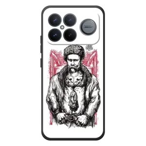 Чехлы для Xiaomi Poco F8 Ultra с принтом Тараса Шевченко (AlphaPrint) (Козак Шевченко)