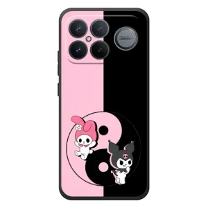 Чехол с кроликом Куроми на Xiaomi Poco F8 Ultra (Куроми Инь Янь)