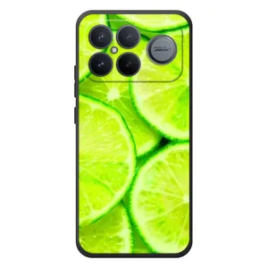 Чехлы с Фруктами для Xiaomi Poco F8 Ultra (VPrint) (Лайм)