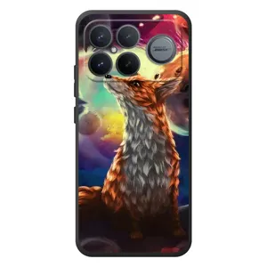 Чохли з картинкою Лисичка для Xiaomi Poco F8 Ultra (VPrint) (Лисичка в космосі)