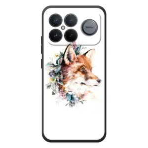 Чохли з картинкою Лисичка для Xiaomi Poco F8 Ultra (VPrint) (Лиса в квітах)