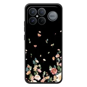 Чехол для :Xiaomi Поко F8 Ультра - с принтом (Дизайнерские) (AlphaPrint) (Маленькие цветы)