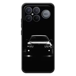 Чехол для :Xiaomi Поко F8 Ультра - с принтом БМВ (AlphaPrint) (Машина BMW)
