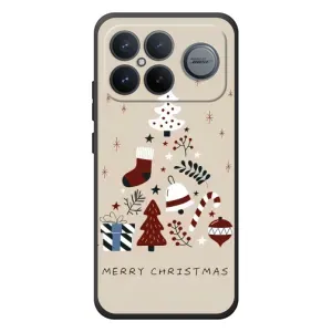 Рождественские Чехлы для Xiaomi Poco F8 Ultra (VPrint) (Merry Christmas)