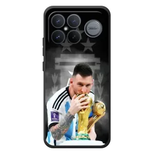 Чохли для Xiaomi Poco F8 Ultra (Leo чемпіон) (AlphaPrint) (Мессі Чемпіон)