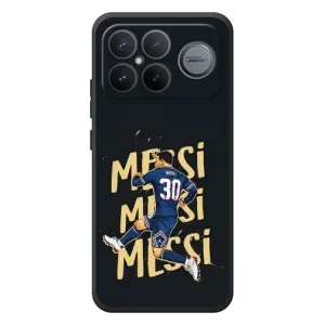 Чохли для Xiaomi Poco F8 Ultra (Leo чемпіон) (AlphaPrint) (Messi ПСЖ)