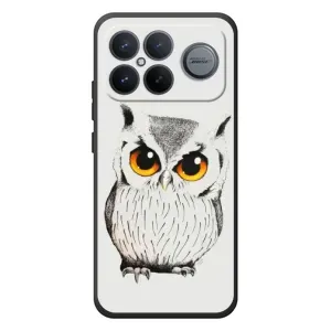 Чехол с птицами на Xiaomi Poco F8 Ultra (VPrint) (Милая Сова)