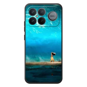 Чехол с мультфильмом Моана Xiaomi Poco F8 Ultra (Океан Моана)