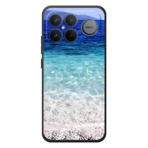 Силиконовый чехол с КАРТИНКАМИ лето для Xiaomi Poco F8 Ultra (AlphaPrint) (Море)