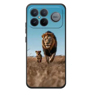 Чехол Король лев на :Xiaomi Поко F8 Ультра (Мусафа и Симба)