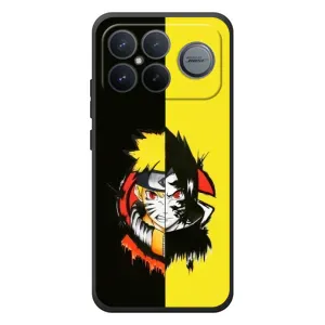 Naruto Anime Чехлы для :Xiaomi Поко F8 Ультра (AlphaPrint) (Наруто-Итачи)