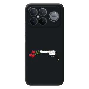 Чехлы (ART) Цветы на Xiaomi Poco F8 Ultra (VPrint) (Неожиданные цветы)