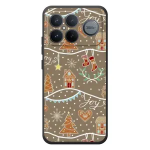 Новогодние, Праздничные Чехлы для Xiaomi Poco F8 Ultra - 2024 год (Новогодние пряники)