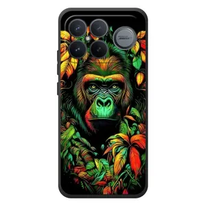 Чехол с Обезьянами Xiaomi Poco F8 Ultra - (AlphaPrint) (Обезьяна в тропиках)