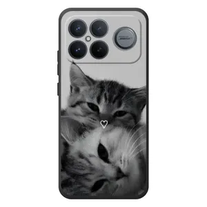 Чохол з малюнком кіт на Xiaomi Poco F8 Ultra (Пара котів)