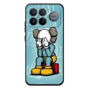 Чехлы для Xiaomi Poco F8 Ultra - Bearbrick Louis Vuitton (PREMIUMPrint) (Плач Bearbrick)