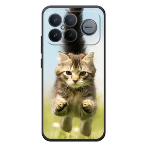Чохли з Котиками для Xiaomi Poco F8 Ultra (VPrint) (Прижок кота)