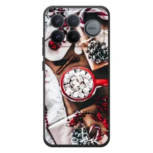 Рождественские, Праздничные Чехлы для :Xiaomi Поко F8 Ультра (Рождественская атмосфера)