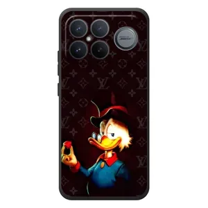 Чехлы для Xiaomi Poco F8 Ultra - Скрудж МакДак Louis Vuitton (PREMIUMPrint) (Скрудж с бриллиантом)