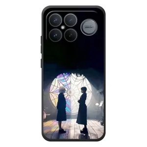 Чехлы Венсдей на Xiaomi Poco F8 Ultra Уэнсдей (AlphaPrint) (Уэнздей и Инид)