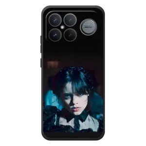 Чехлы Венсдей на Xiaomi Poco F8 Ultra Уэнсдей (AlphaPrint) (взгляд Уэнздей)