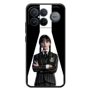 Чехлы Венсдей на Xiaomi Poco F8 Ultra Уэнсдей (AlphaPrint) (W-Wednesday)