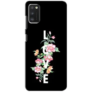 Чехлы для любимой на Поко М3 Про (4G/5G) (VPrint) (Цветы LOVE)