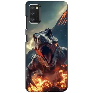 Чохол з картинкою 'Хижаки' для Xiaomi POCO M3 Pro (4G/5G) (Вогняний динозавр)