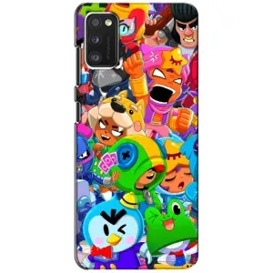 Чехол для Xiaomi POCO M3 Pro (4G/5G) Бравл Старс (VPrint) (герои Бравл Старс)