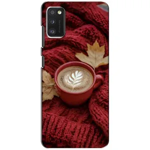 Чехол с уникальным дизайном «Осень с кофе» для Xiaomi POCO M3 Pro (4G/5G) (Кофе на пледе)