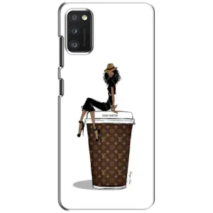 Чехлы Луи Витон для Xiaomi POCO M3 Pro (4G/5G) (AlphaPrint - LOUIS VUITTON) (кофе LOUIS VUITTON)