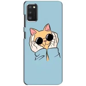 Чохол на Ксіаомі POCO M3 Про (4G/5G) з Котиками (VPrint) (Котик в окулярах)