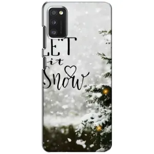 Новорічні, Святкові Чохли для Xiaomi POCO M3 Pro (4G/5G) - 2024 год (Let it snow)